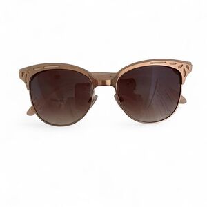 Women's Rose Gold Cat-Eye Sunglasses - Unbranded